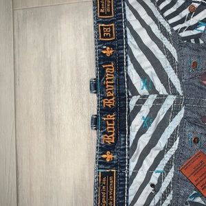 Mens Rock Revival Jeans